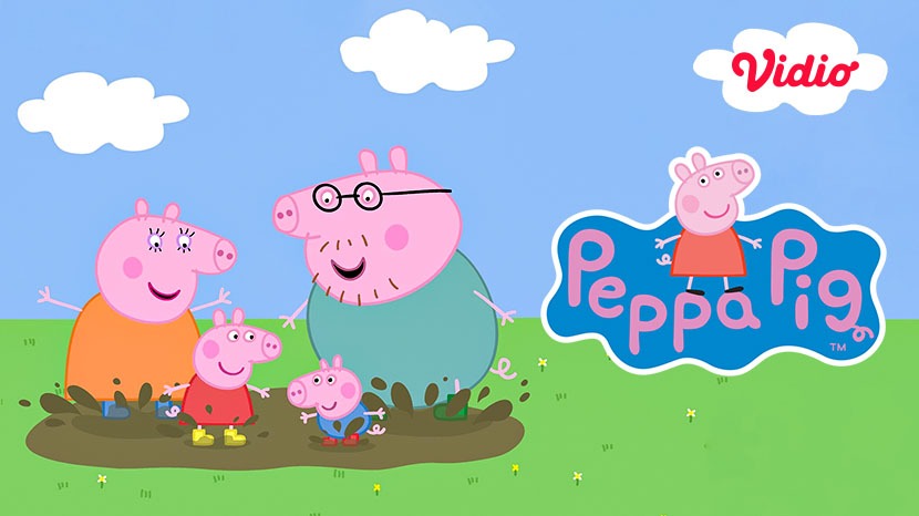 Kartun anak serial Peppa Pig terbaru di Vidio.