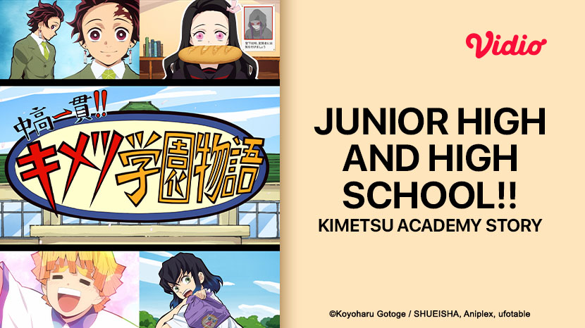 Rekomendasi Anime Terbaik Sepanjang Masa, Kimetsu Academy Story